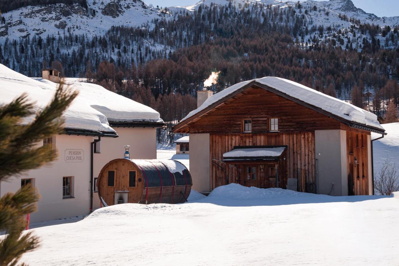 Hotel Chesa Pool Sils-Maria Exterior foto