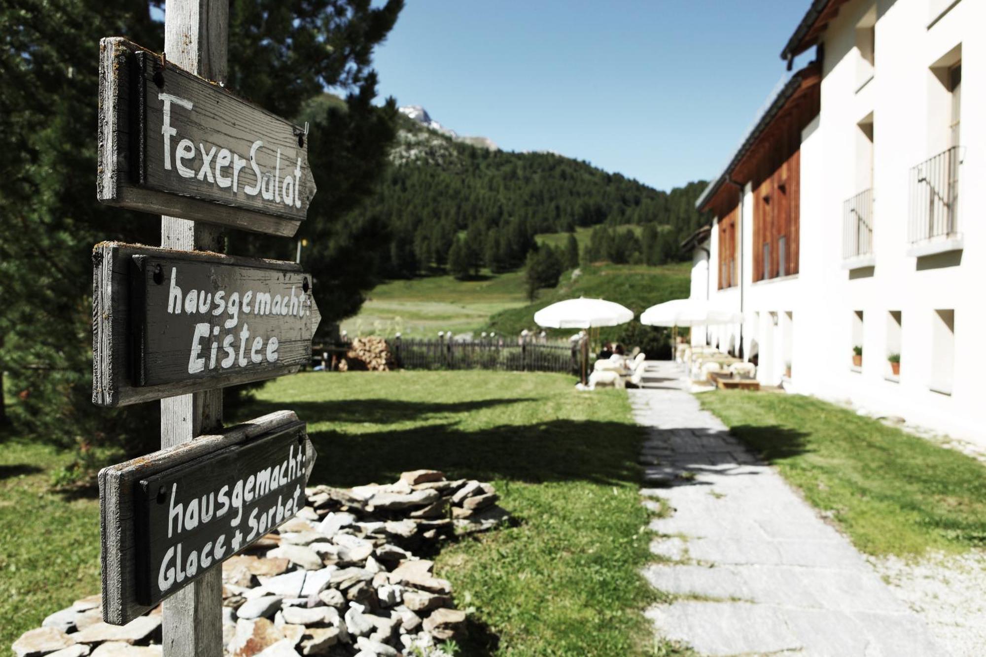 Hotel Chesa Pool Sils-Maria Exterior foto