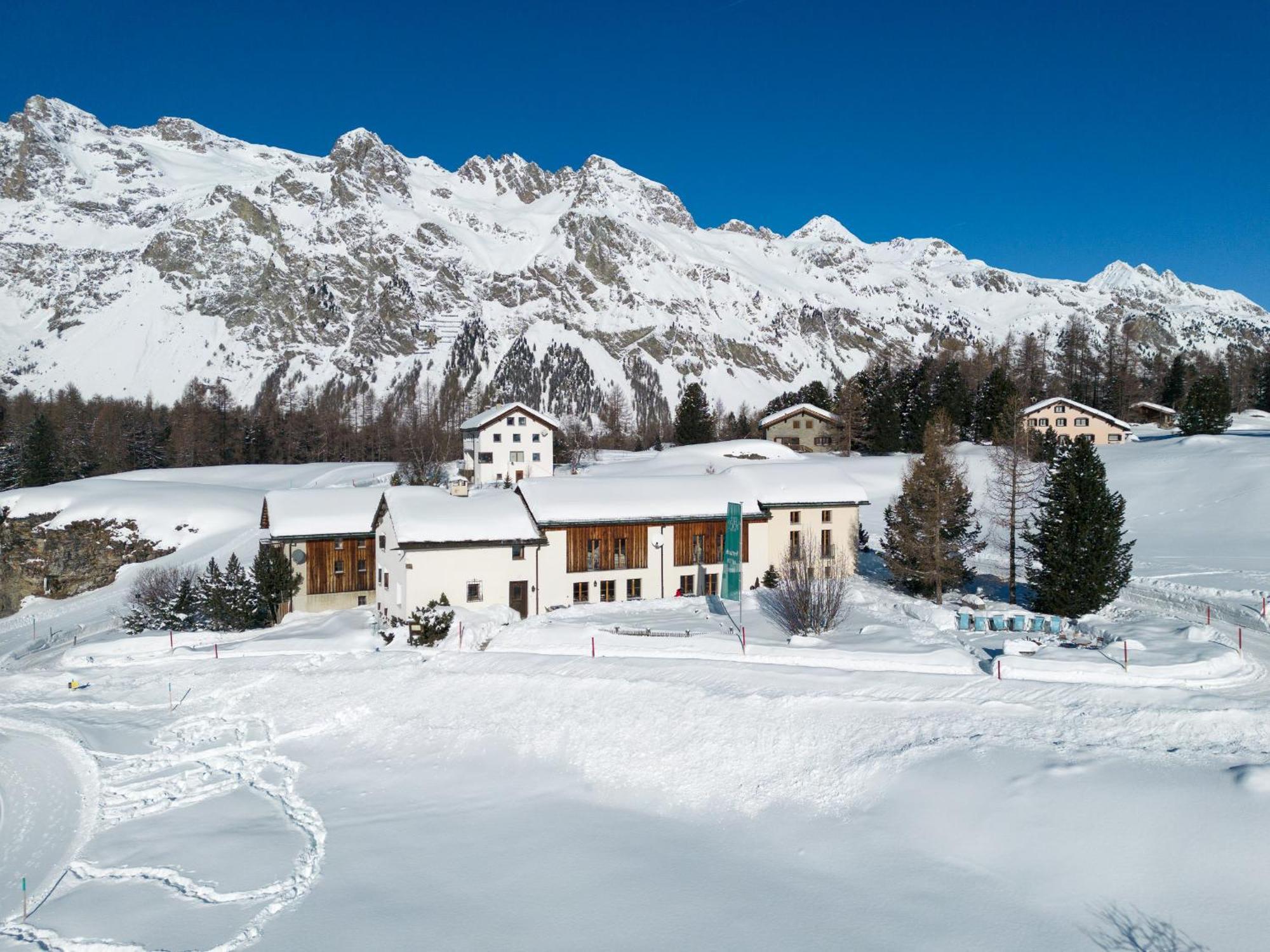 Hotel Chesa Pool Sils-Maria Exterior foto